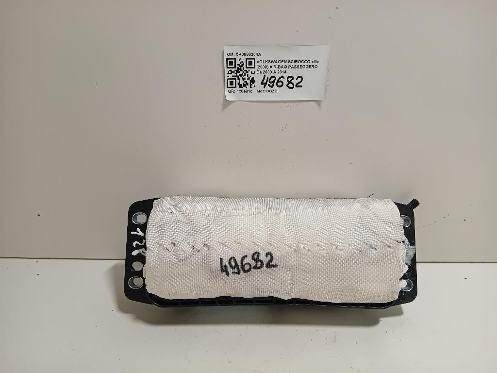 Air-bag Passeggero 5K0880204A Volkswagen Scirocco III 2009