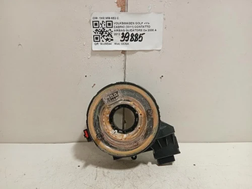 Contatto Airbag Guidatore 1K0 959 653 C CONTATTO AIRBAG SPIRALATO Volkswagen GOLF VI 2009