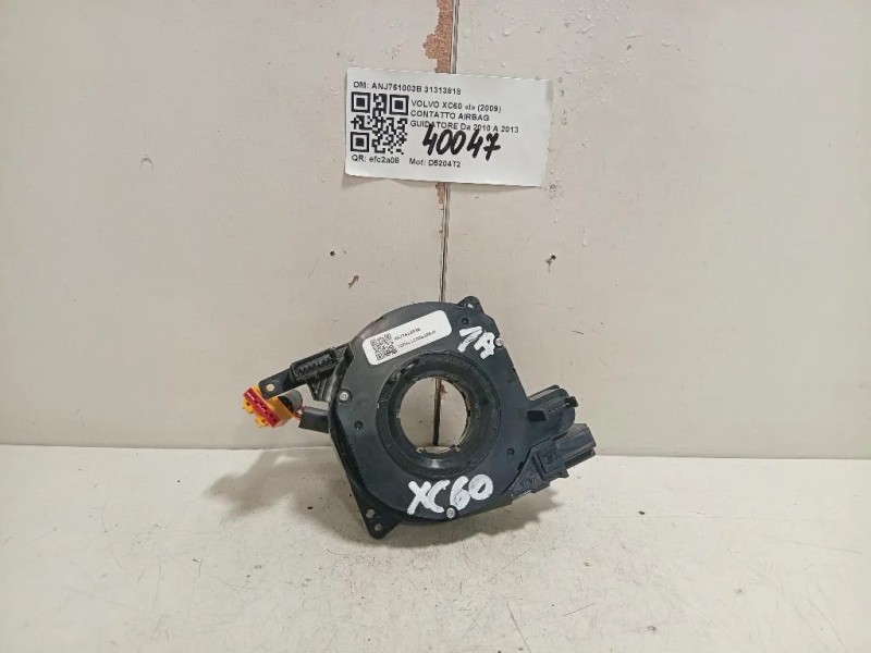 Contatto Airbag Guidatore ANJ761003B 31313818 Volvo XC60 I 2009