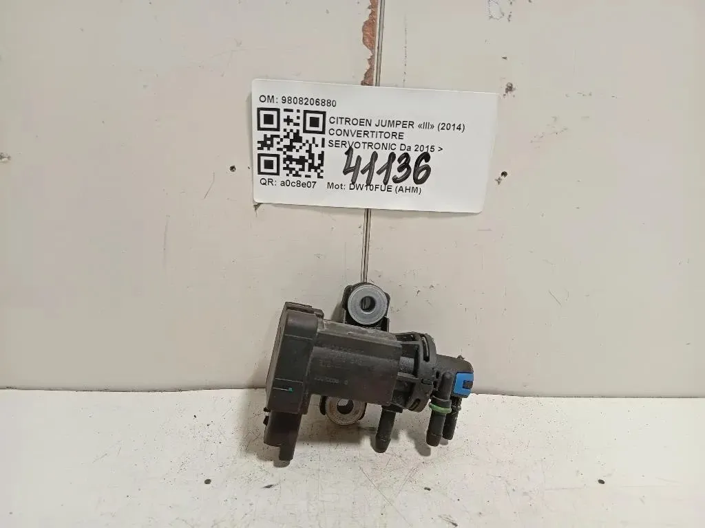 Convertitore Servotronic 9808206880 Citroen Jumper III 2014