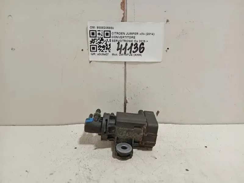 Convertitore Servotronic 9808206880 Citroen Jumper III 2014