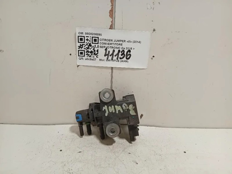 Convertitore Servotronic 9808206880 Citroen Jumper III 2014