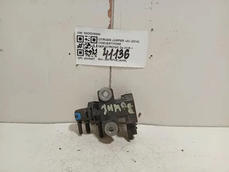 Convertitore Servotronic 9808206880 Citroen Jumper III 2014