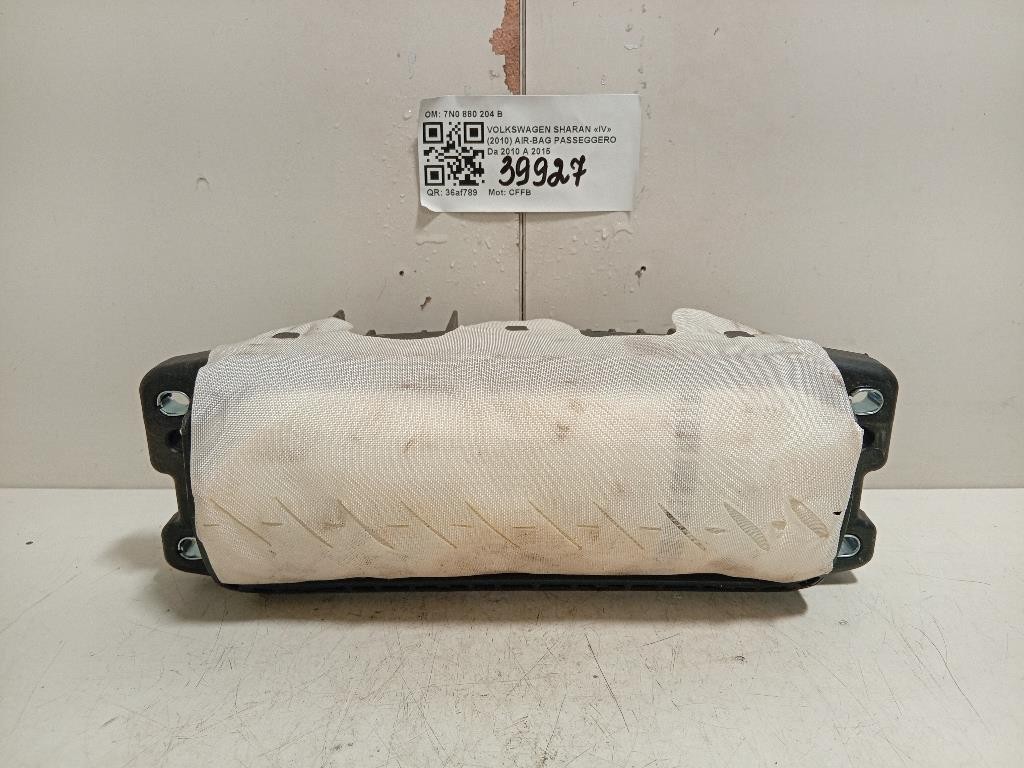 Air-bag Passeggero 7N0 880 204 B Volkswagen Sharan IV 2010