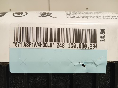 Air-bag Passeggero 3AA880204B Volkswagen Passat VI 2011