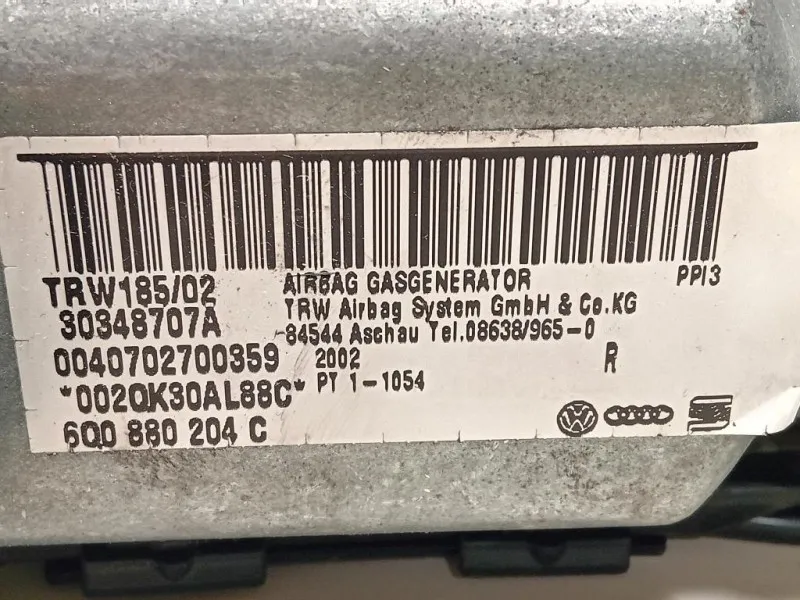 Air-bag Passeggero 6Q0 880 204 C Volkswagen POLO VI 2009