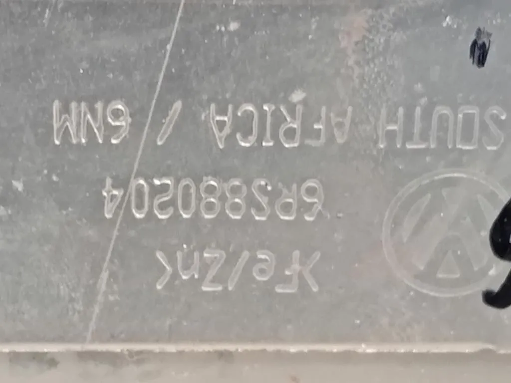 Air-bag Passeggero 6RS880204 Volkswagen POLO VI 2009