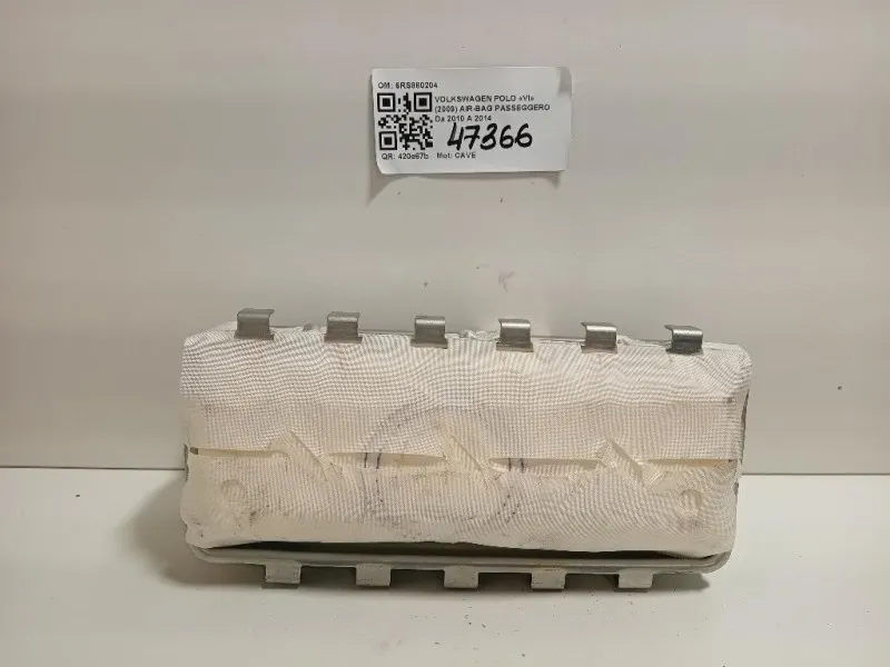 Air-bag Passeggero 6RS880204 Volkswagen POLO VI 2009