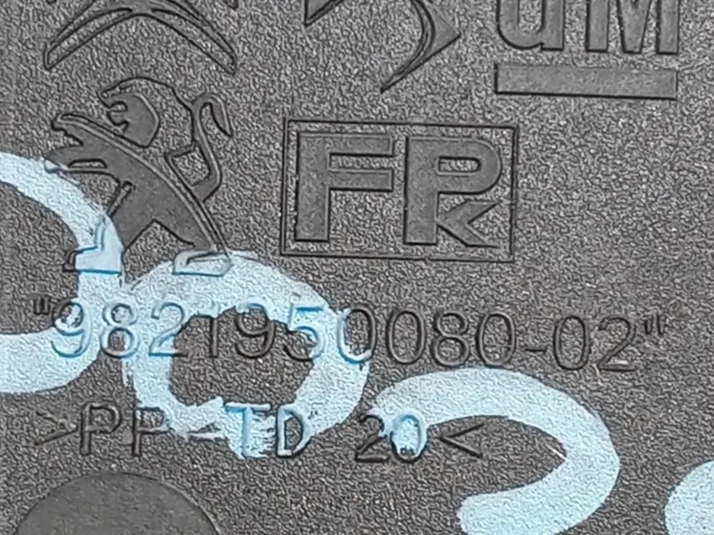 Convogliatore ARIA Radiatore ANT 9821950080-02 Peugeot 5008 II 2017