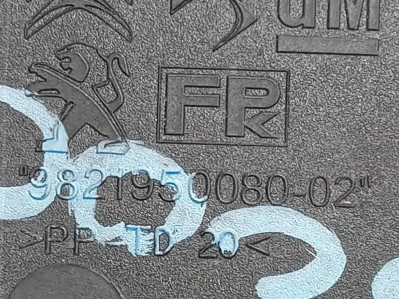 Convogliatore ARIA Radiatore ANT 9821950080-02 Peugeot 5008 II 2017