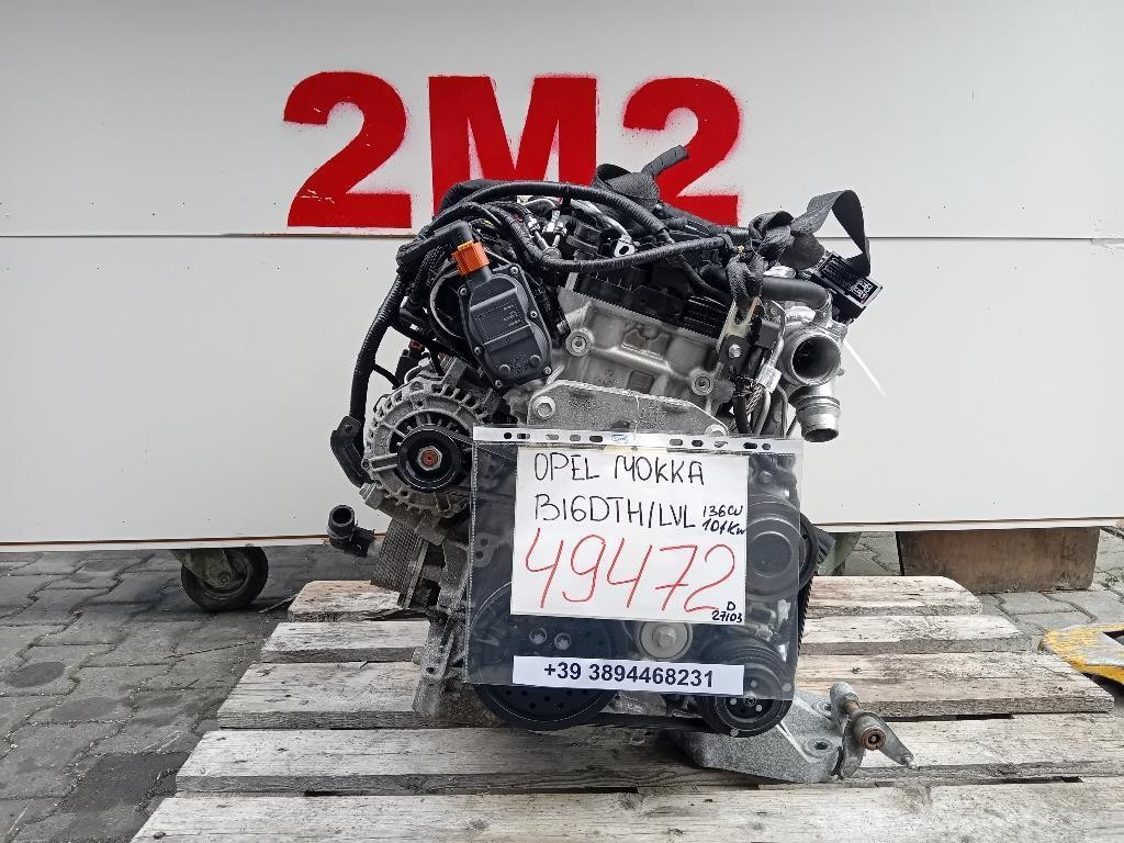Motore Completo D16DTHLVL 136 CV 101 KW Opel Mokka X 2016