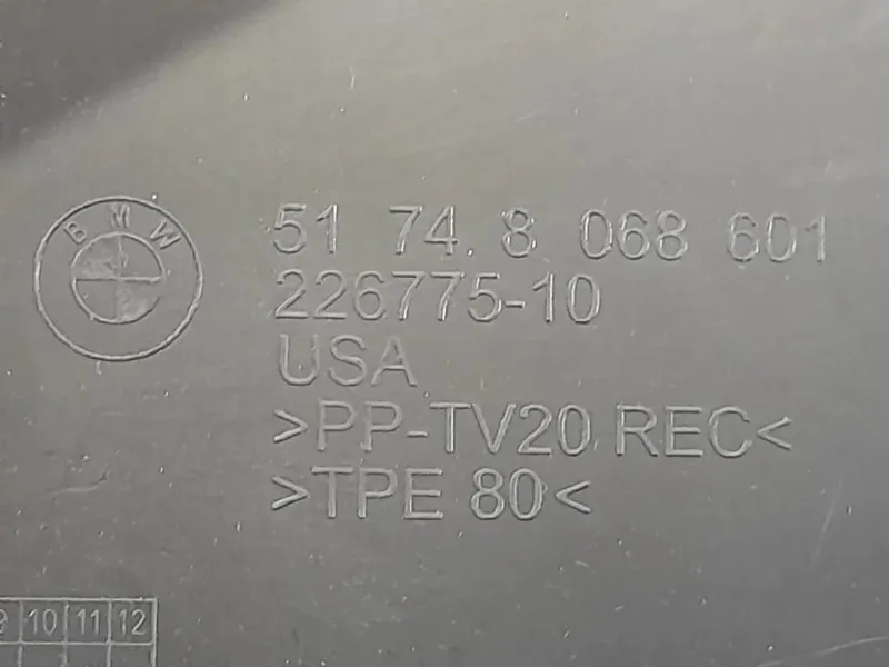 Convogliatore ARIA SX 51748068601 Bmw X3 G01 2018