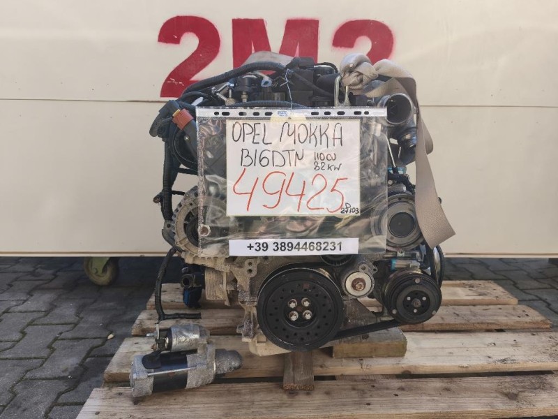 Motore Completo LVLB16DTN 110 CV 82 KW Opel Mokka X 2016