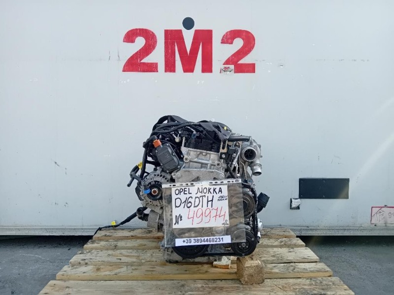 Motore Completo D16DTH 136 CV 100 KW Opel Mokka X 2016