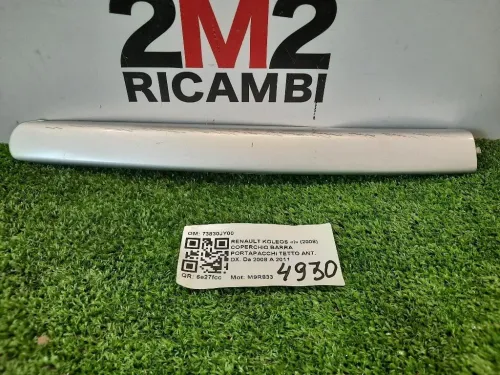 Coperchio Barra Portapacchi Tetto ANT DX 73830JY00 Renault Koleos I 2008