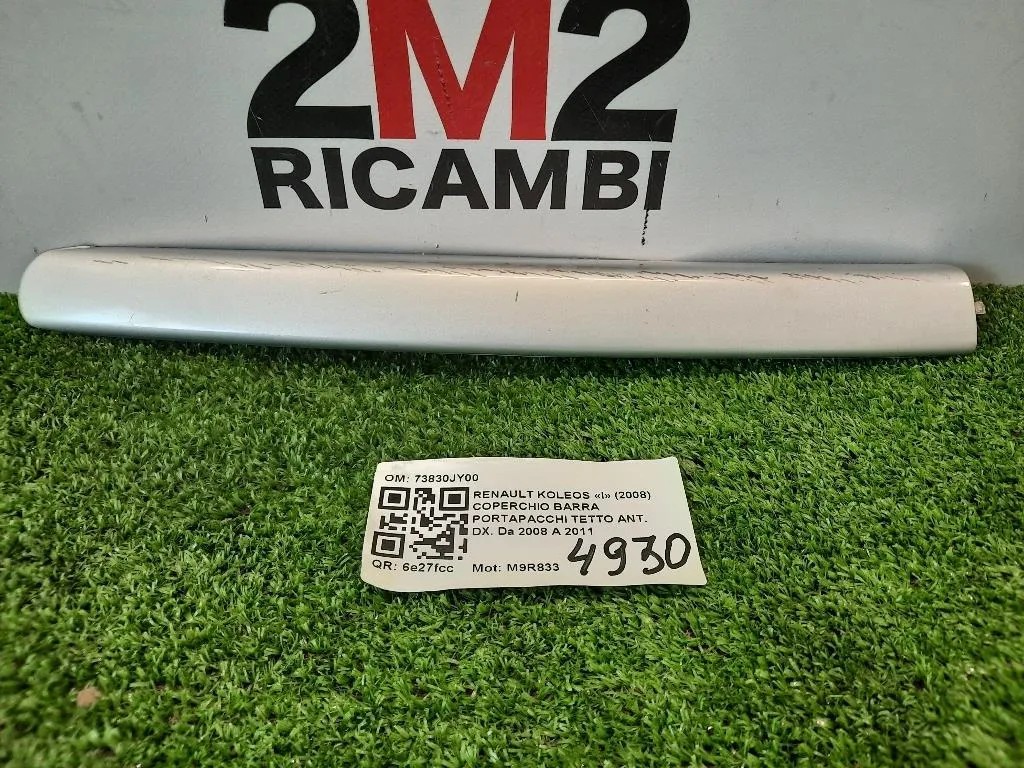 Coperchio Barra Portapacchi Tetto ANT DX 73830JY00 Renault Koleos I 2008