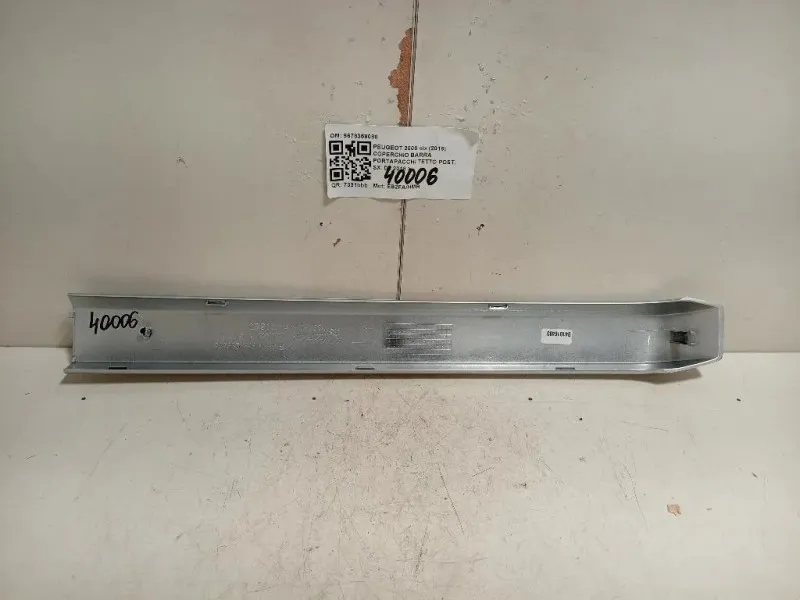 Coperchio Barra Portapacchi Tetto POST SX 9678358080 Peugeot 2008 I 2016