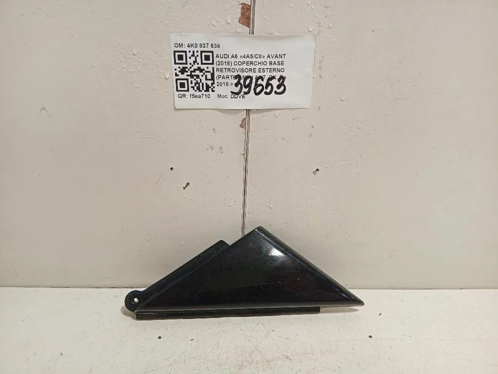 Coperchio BASE Retrovisore Esterno Parte ANT ANT DX 4K0 837 638 Audi A6 4a5c8 Avant 2018