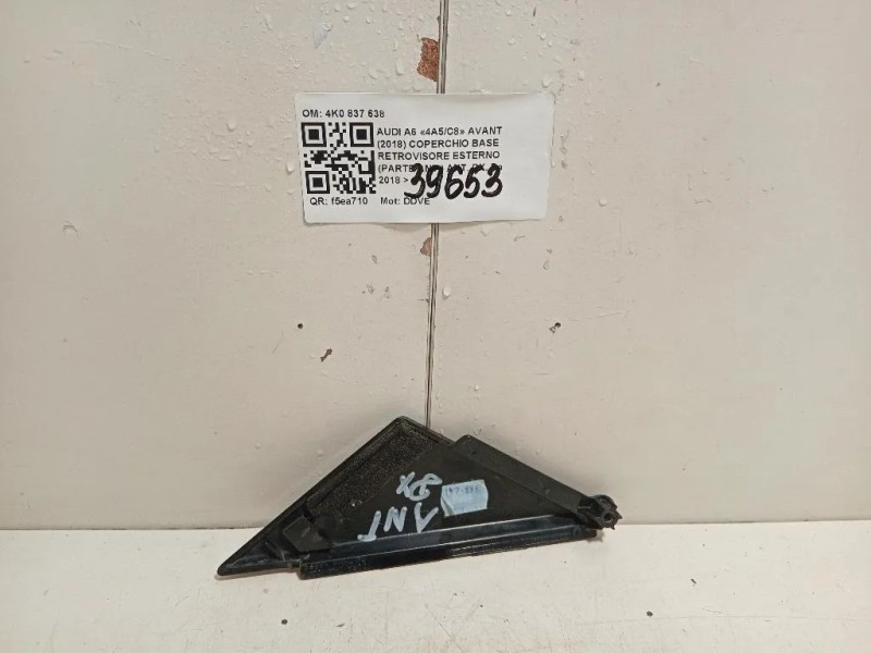 Coperchio BASE Retrovisore Esterno Parte ANT ANT DX 4K0 837 638 Audi A6 4a5c8 Avant 2018