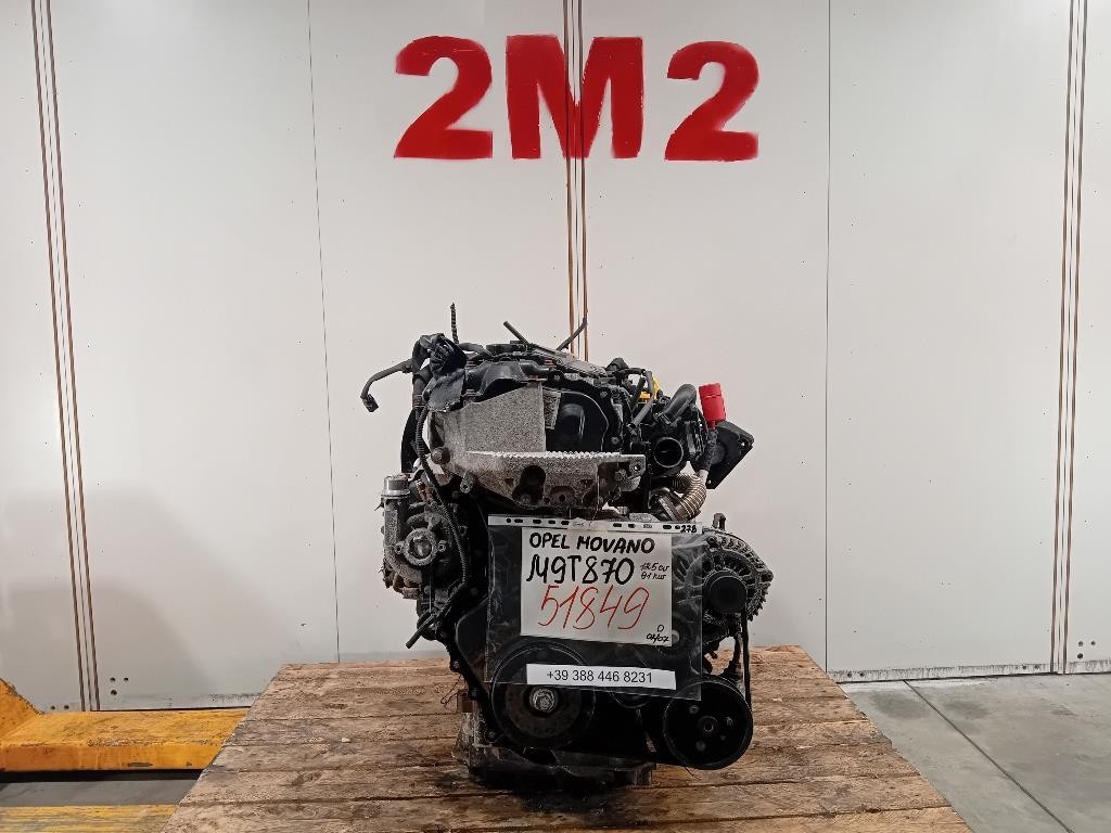 Motore Completo M9T870 125 CV 91 KW Opel Movano B 2010