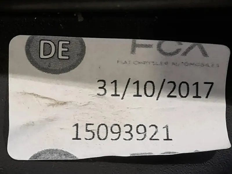 Coperchio BOX Portaoggetti 15093921 Citroen Jumper III 2014