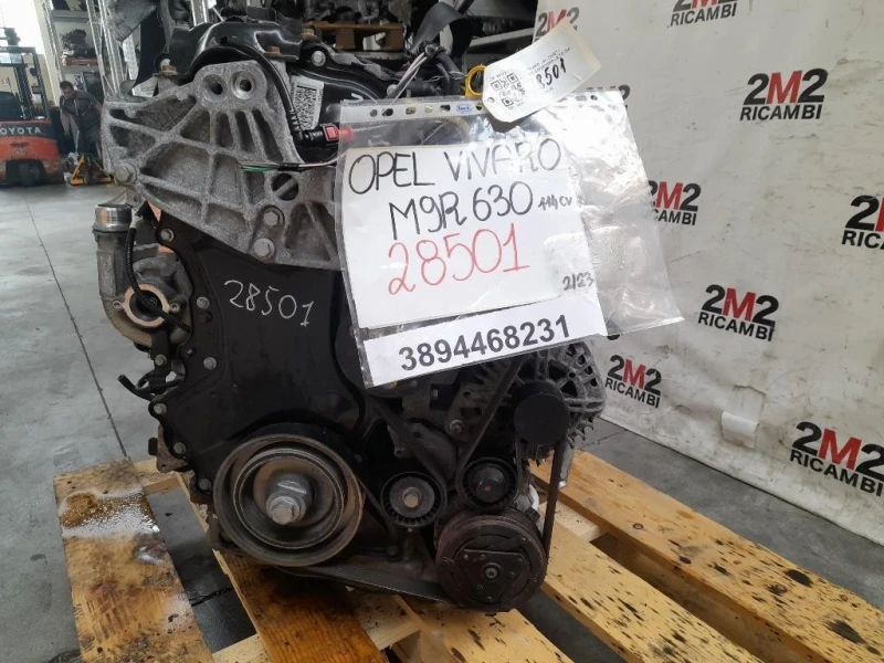 Motore Completo M9R630 114CV Opel Vivaro A 2007