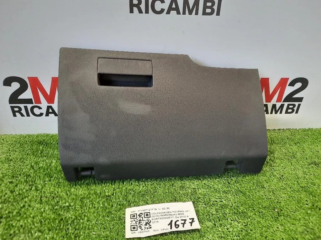Coperchio BOX Portaoggetti 1T185712171N Volkswagen Touran III 2010