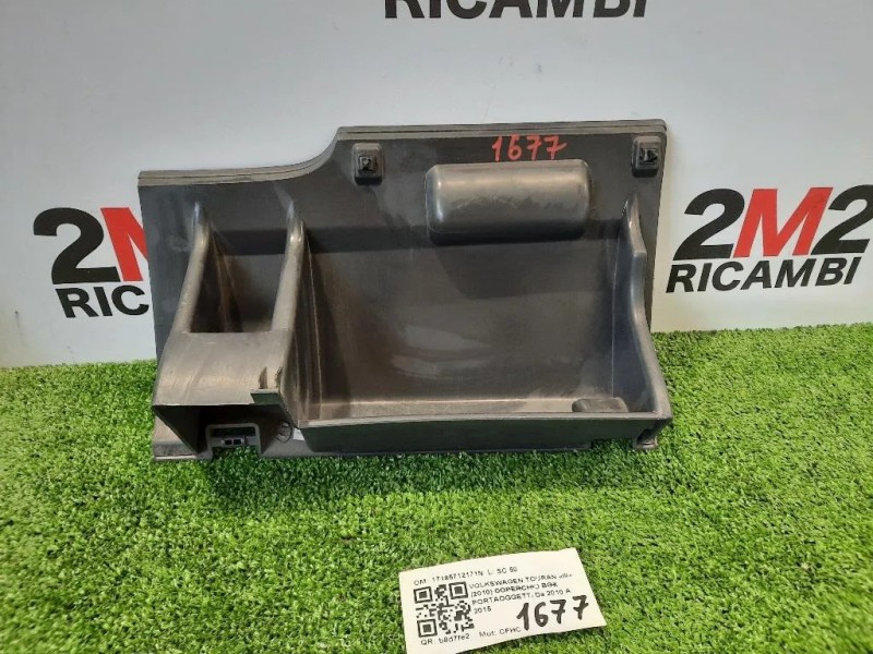 Coperchio BOX Portaoggetti 1T185712171N Volkswagen Touran III 2010