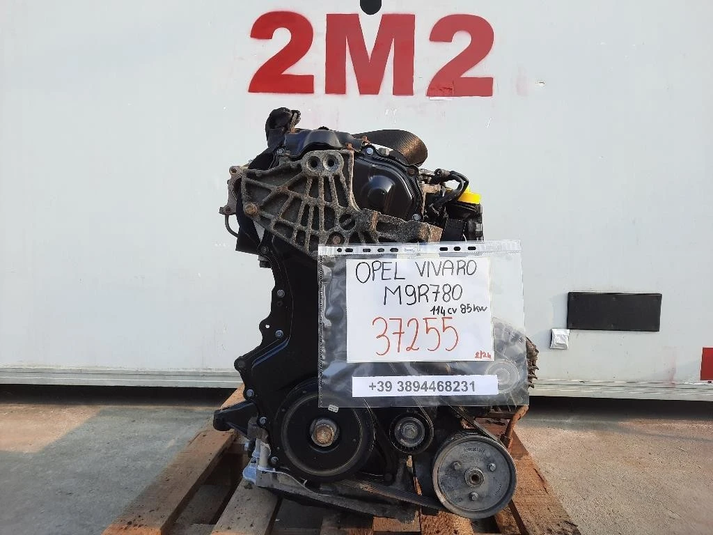 Motore Completo M9R780 114CV 85KW Opel Vivaro A 2007