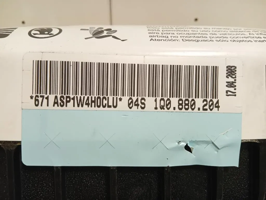 Air-bag Passeggero 1Q0 880 204 Volkswagen Tiguan I 2011