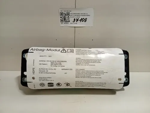Air-bag Passeggero 1Q0 880 204 Volkswagen Tiguan I 2011