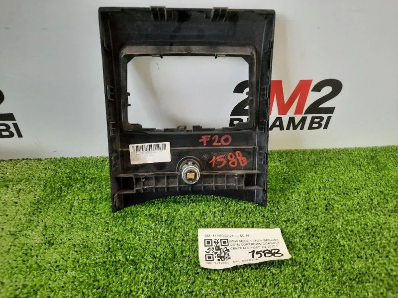 Coperchio Console Centrale POST 51169230129 Bmw Serie 1 F20 Berlina 2015