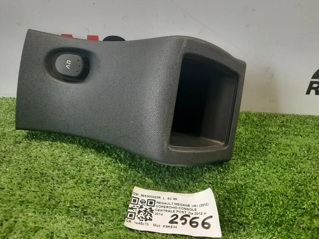 Coperchio Console Centrale POST 969300022R Renault Mégane III 2012
