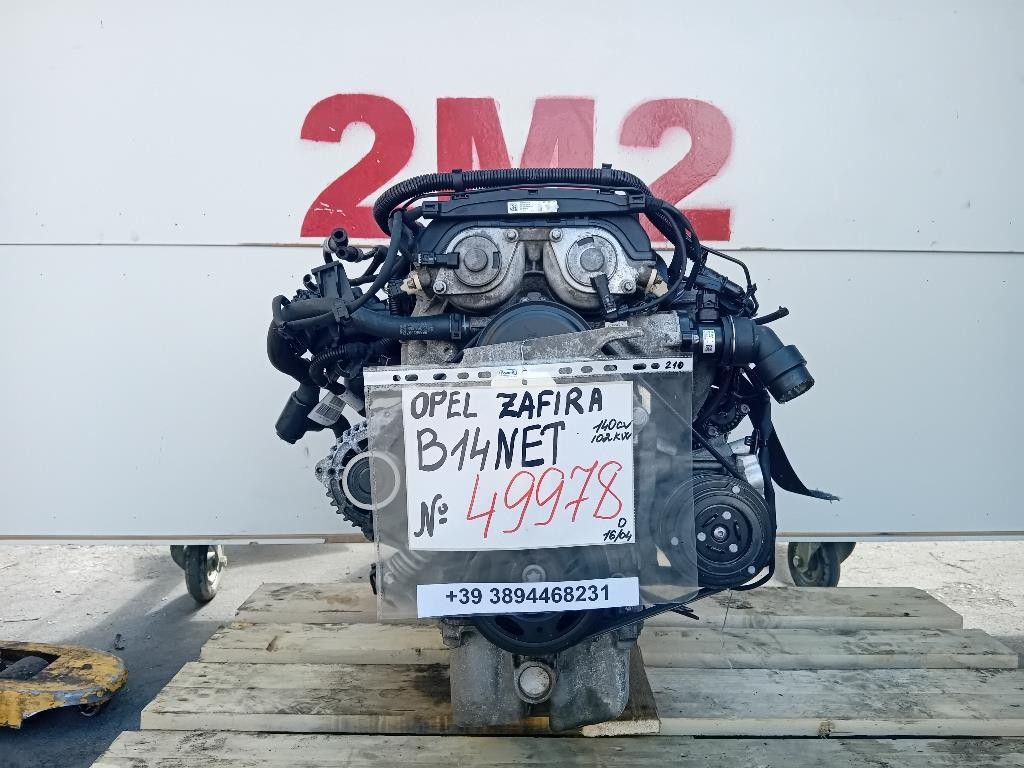 Motore Completo B14NET 140 CV 102 KW Opel Zafira C 2012