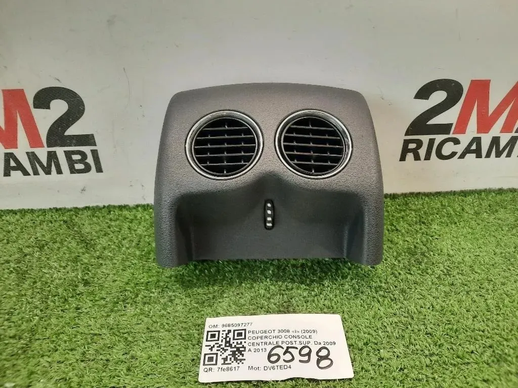 Coperchio Console Centrale Postsup 9685097277 Peugeot 3008 I 2009