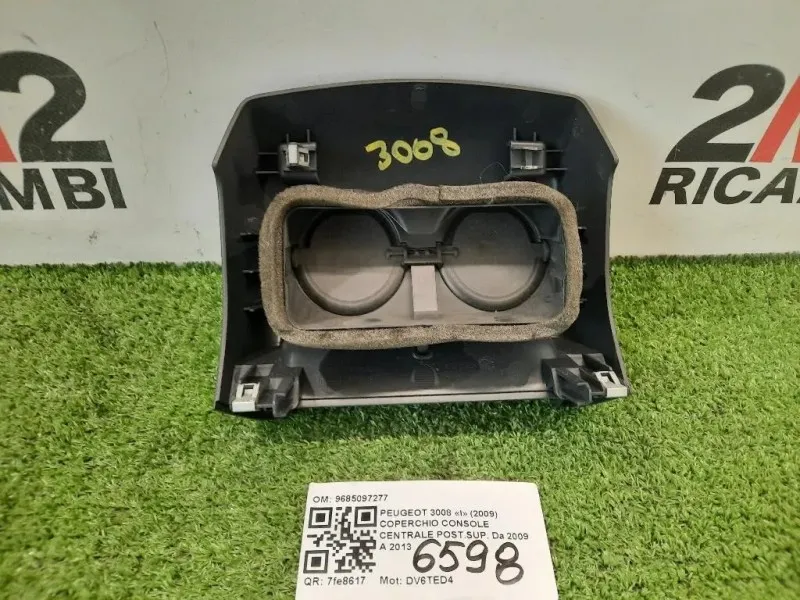Coperchio Console Centrale Postsup 9685097277 Peugeot 3008 I 2009