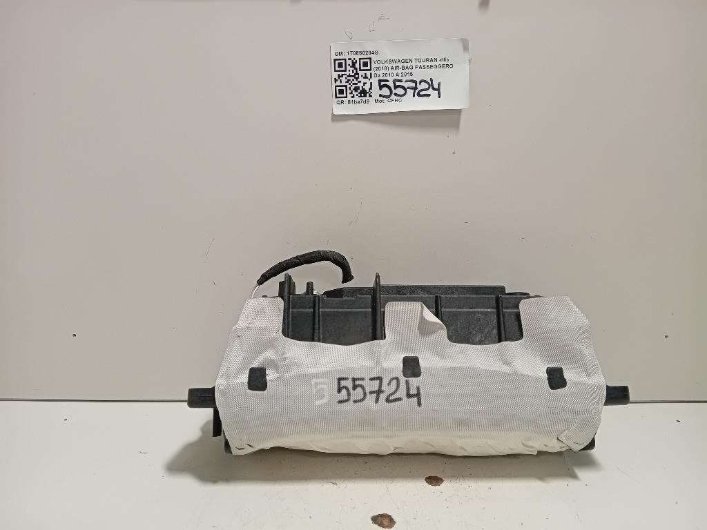 Air-bag Passeggero 1T0880204G Volkswagen Touran III 2010