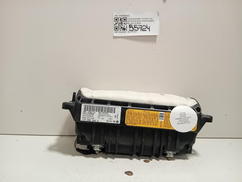 Air-bag Passeggero 1T0880204G Volkswagen Touran III 2010