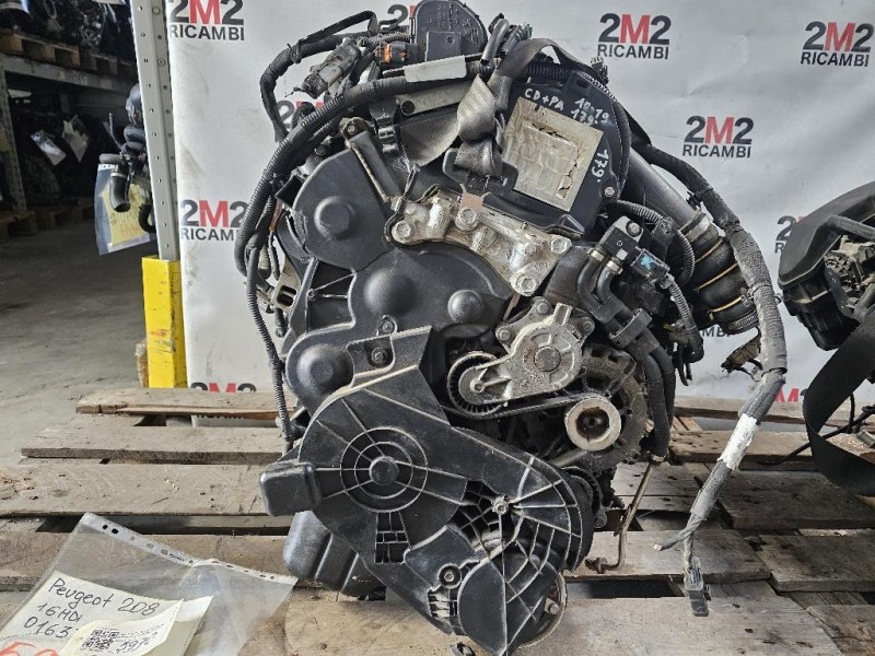 Motore Completo 9HP DV6DTED 92 CV 68 KW Peugeot 208 I 2012