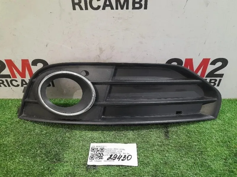 Coperchio LUCE Fendinebbia ANT SX 8K0807681J Audi A4 8W2 2015