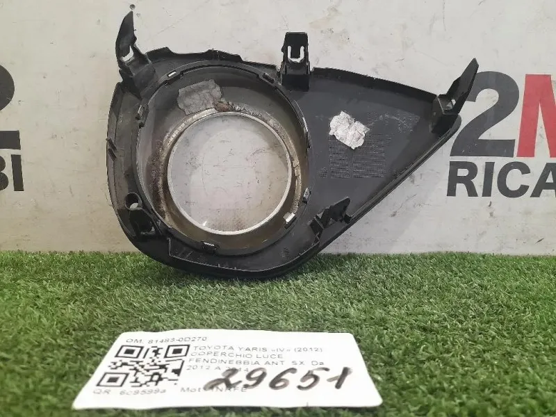 Coperchio LUCE Fendinebbia ANT SX 81483-0D270 Toyota Yaris IV 2012