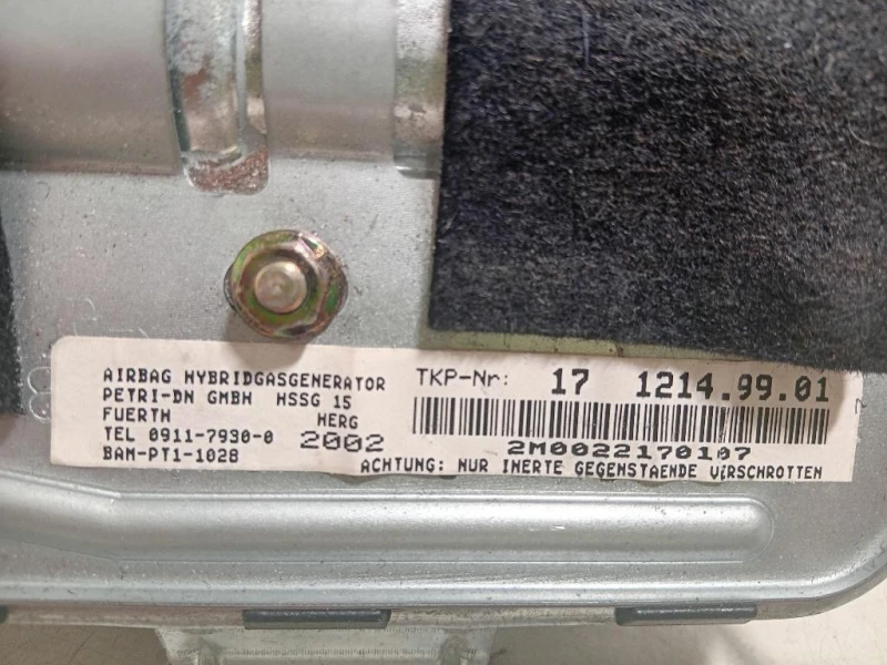 Air-bag Porta ANT DX 1708600605 Mercedes Classe SLK R171 2008