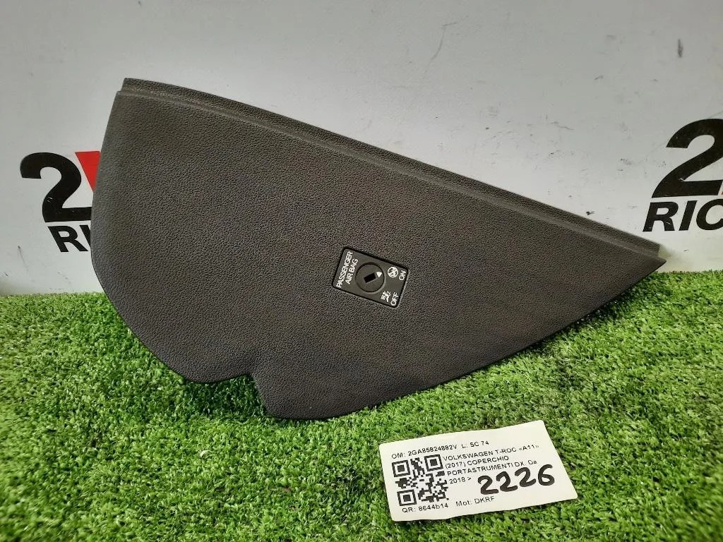 Coperchio Portastrumenti DX 2GA85824882V Volkswagen T-roc 2017