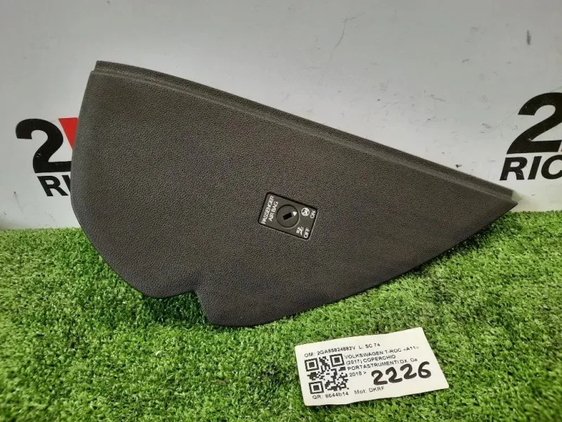 Coperchio Portastrumenti DX 2GA85824882V Volkswagen T-roc 2017