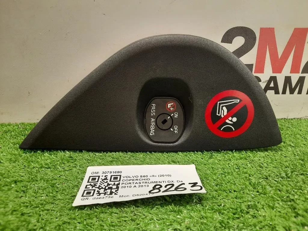 Coperchio Portastrumenti DX 30791680 DX Volvo S60 II 2010