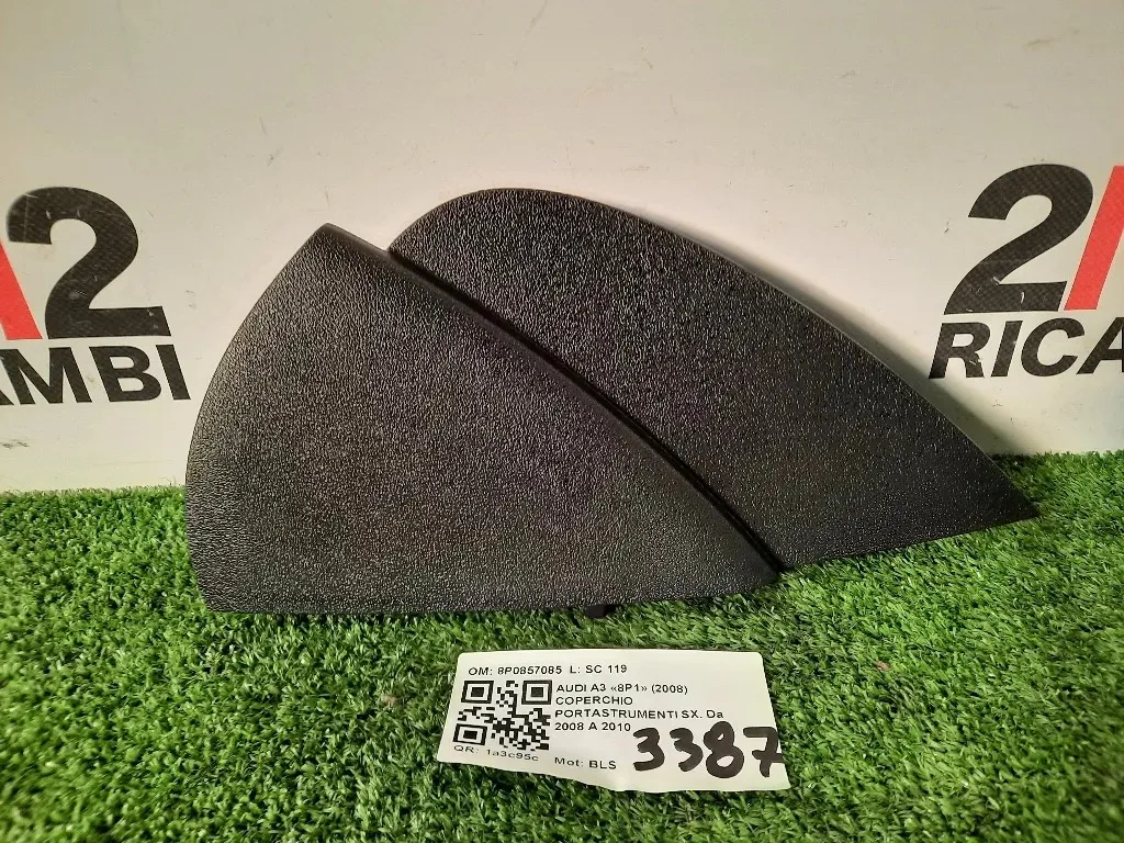 Coperchio Portastrumenti SX 8P0857085 CRUSCOTTO Audi A3 8P1 2008