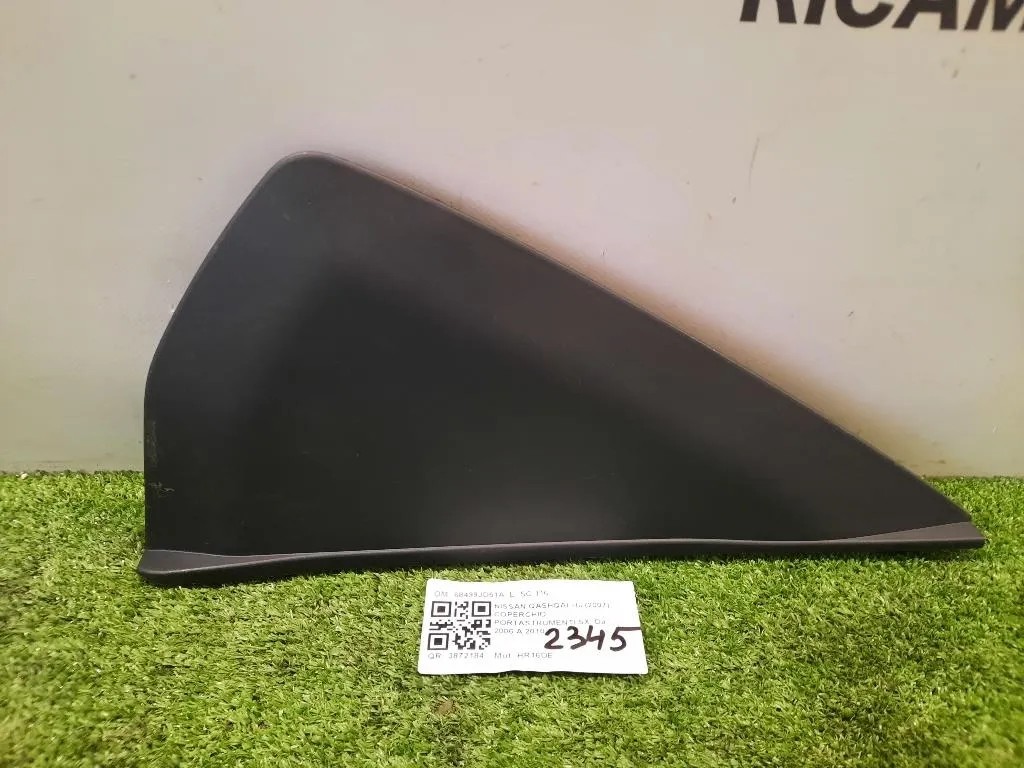 Coperchio Portastrumenti SX 68499JD51A CRUSCOTTO Nissan Qashqai I 2007