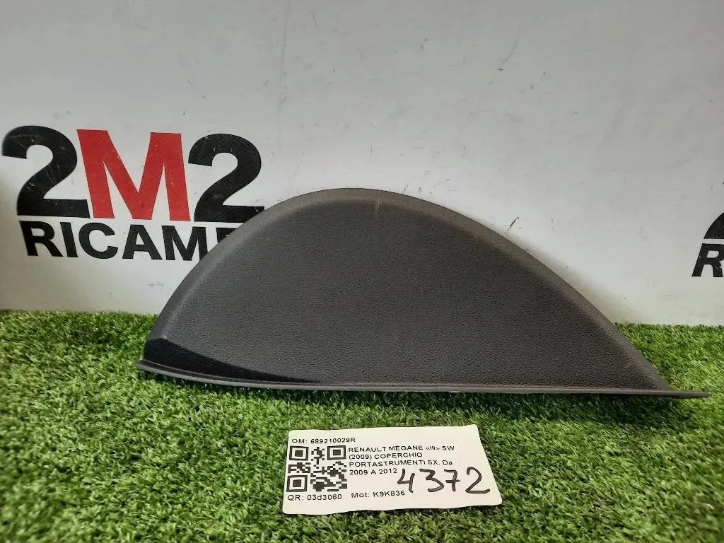 Coperchio Portastrumenti SX 689210029R Renault Mégane III SW 2009