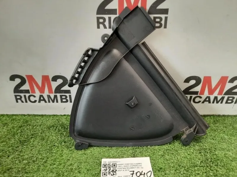 Coperchio Portastrumenti SX A4516800311 PORTASTRUMENTI Smart Fortwo Cabrio 451 2007
