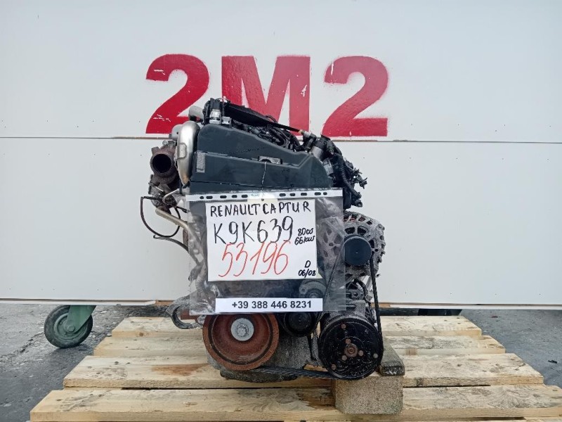 Motore Completo K9K639 90 CV 66 KW Renault Captur I 2017